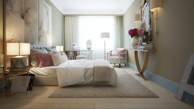 Фотография: Спальня в стиле Классический, Современный, Проект недели, гардеробная в спальне – фото на INMYROOM