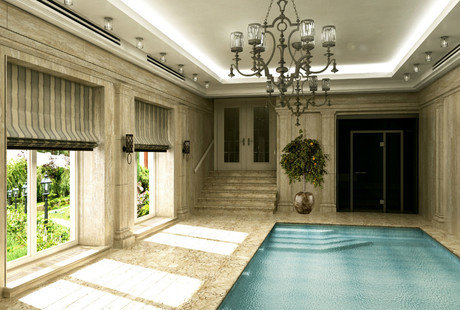 Бассейн. Загородный дом. Подмосковье