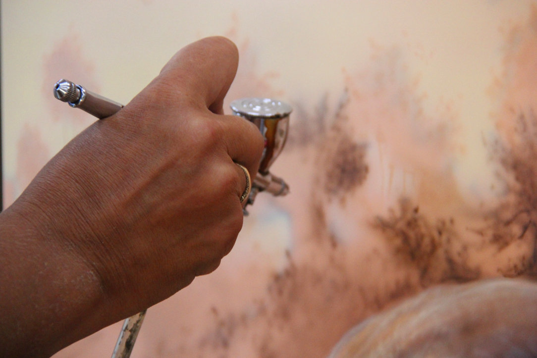 Фотография: Прочее в стиле , Кухня и столовая, Декор интерьера, Интерьер комнат, Роспись, Холодильник – фото на INMYROOM Фотография: Прочее в стиле , Кухня и столовая, Декор интерьера, Интерьер комнат, Роспись, Холодильник – фото на INMYROOM