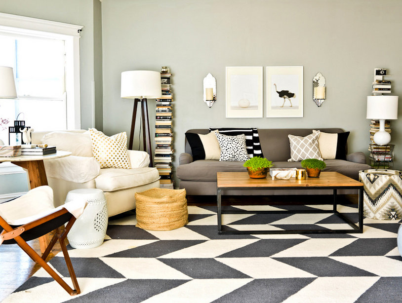 Фотография: Гостиная в стиле Лофт, Скандинавский, Декор интерьера, Дом, Декор дома, Текстиль – фото на INMYROOM Фотография: Гостиная в стиле Лофт, Скандинавский, Декор интерьера, Дом, Декор дома, Текстиль – фото на INMYROOM