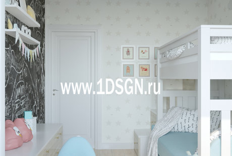 Дизайн интерьера Детская ЖК "Смородана" г.Екатеринбург