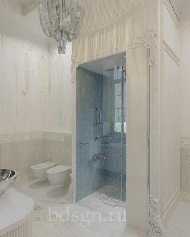 Фото из портфолио 3 королевские ванные в коттедже – фотографии дизайна интерьеров на INMYROOM