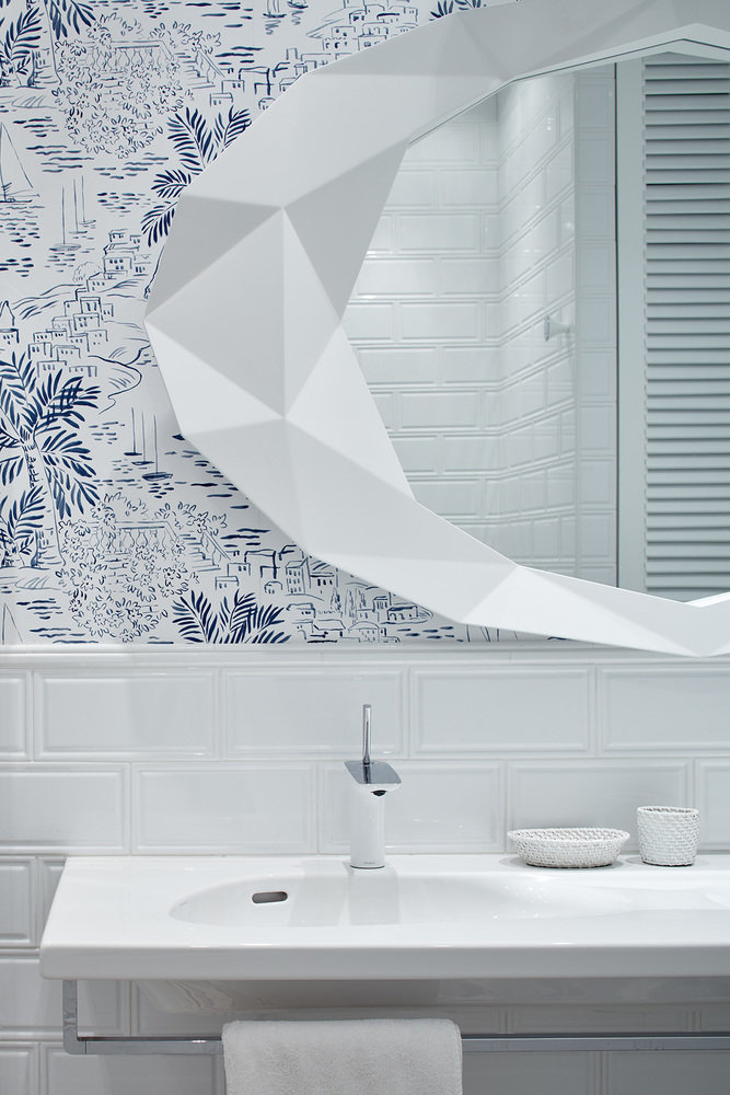 Фотография: Ванная в стиле Современный, Эклектика, Квартира, Проект дня, Москва, Сергей Ананьев, новостройка, Ариана Ахмад, Татьяна Карякина, Монолитный дом, 4 и больше, Более 90 метров – фото на INMYROOM Фотография: Ванная в стиле Современный, Эклектика, Квартира, Проект дня, Москва, Сергей Ананьев, новостройка, Ариана Ахмад, Татьяна Карякина, Монолитный дом, 4 и больше, Более 90 метров – фото на INMYROOM