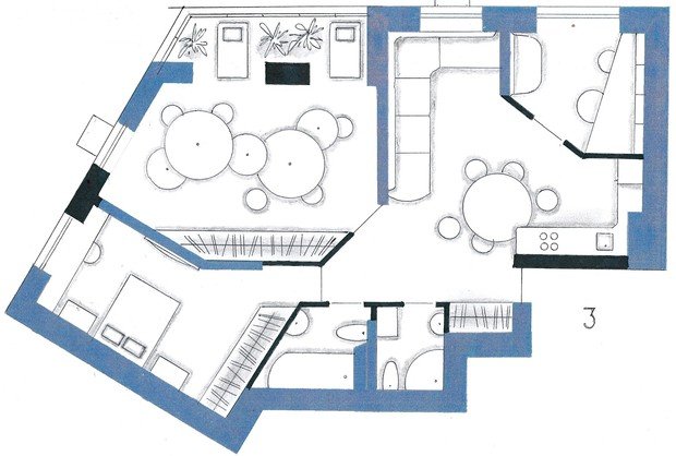 Фото из портфолио Мои перепланировки – фотографии дизайна интерьеров на INMYROOM