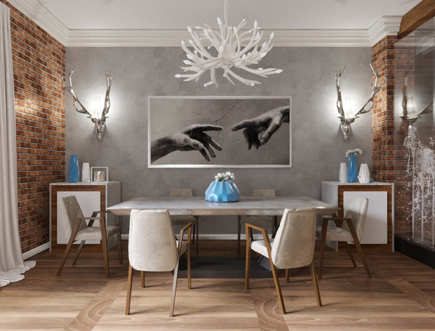 Фото из портфолио Дизайн проекта Дома в г. Москва – фотографии дизайна интерьеров на INMYROOM