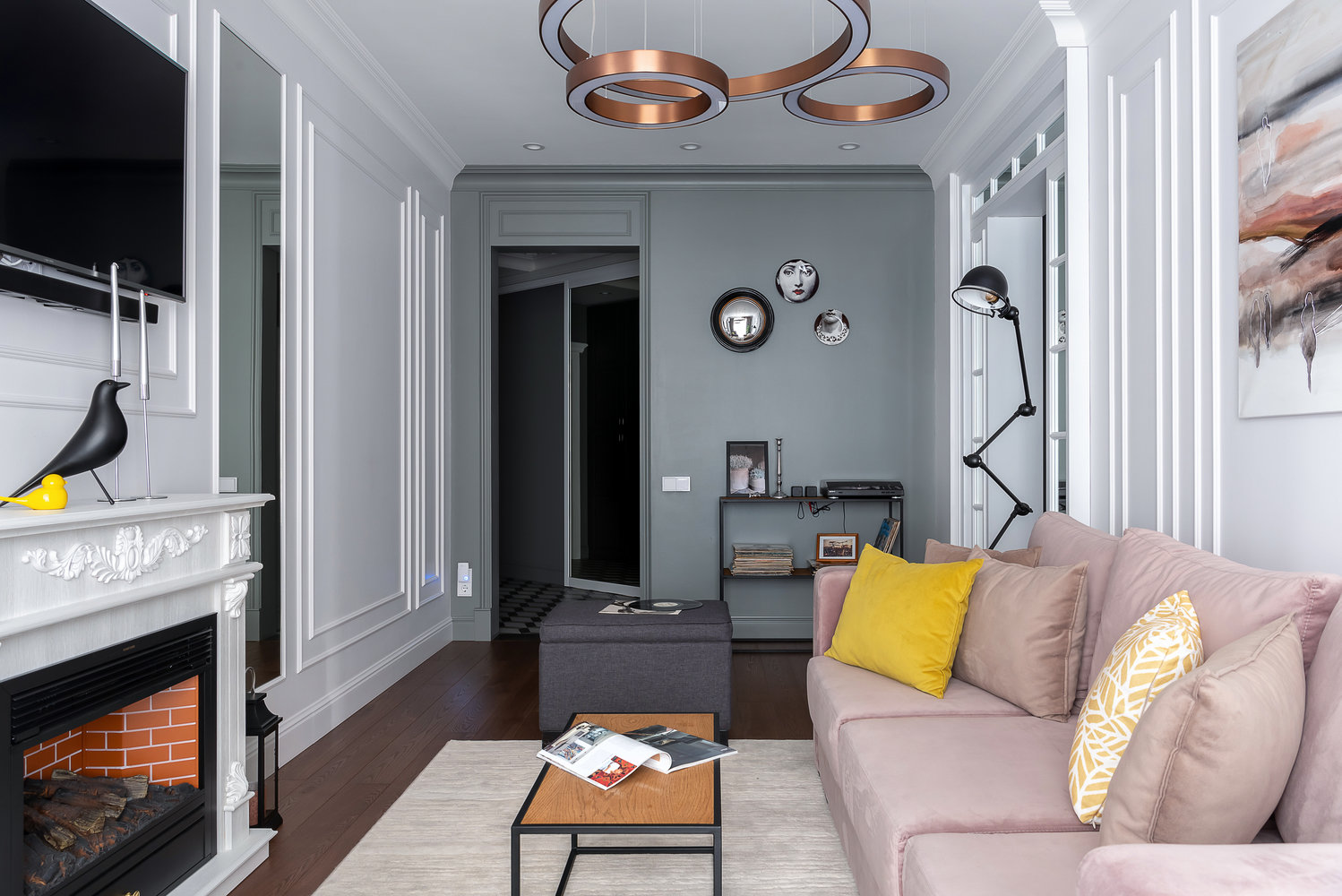 Фотография: Гостиная в стиле Классический, Современный, Квартира, Проект недели, 3 комнаты, 60-90 метров, Владивосток, Елена Теплова – фото на INMYROOM Фотография: Гостиная в стиле Классический, Современный, Квартира, Проект недели, 3 комнаты, 60-90 метров, Владивосток, Елена Теплова – фото на INMYROOM