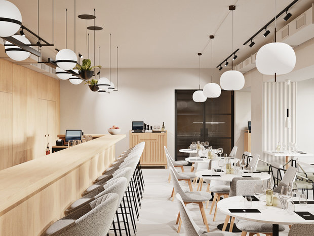 Фото из портфолио Ресторан ЭКО – фотографии дизайна интерьеров на INMYROOM