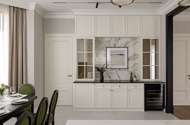 Фотография: Кухня и столовая в стиле Классический, Современный, Дом, Проект дня, Дом и дача, Краснодар, Кирпичный дом, 4 и больше, Более 90 метров, Татьяна Черкашина – фото на INMYROOM