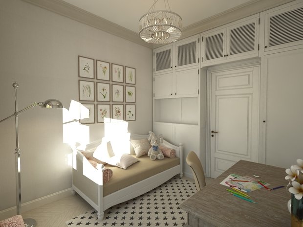 Фото из портфолио Дизайн-проект 5-ти комнатной квартиры – фотографии дизайна интерьеров на INMYROOM