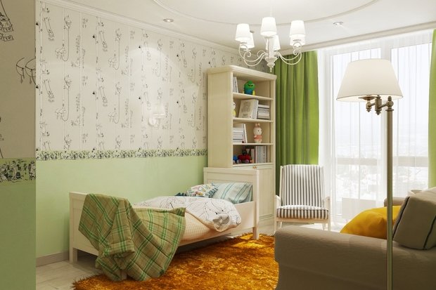 Фото из портфолио Квартира г. Киев, ЖК Отдых. Американская классика – фотографии дизайна интерьеров на INMYROOM