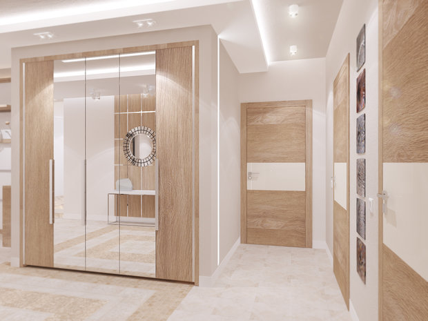 Фото из портфолио Улица Болотникова, 105 м2 – фотографии дизайна интерьеров на INMYROOM