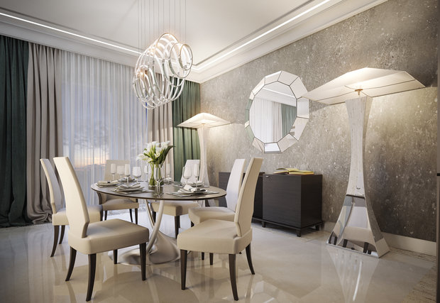 Фотография: Кухня и столовая в стиле Хай-тек,  – фото на INMYROOM