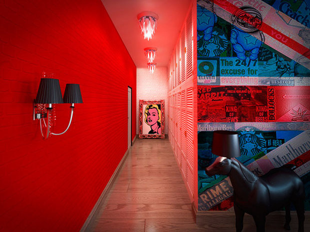 Фото из портфолио Квартира в стиле поп-арт – фотографии дизайна интерьеров на INMYROOM