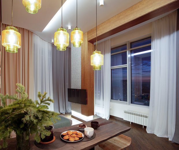 Фото из портфолио 77м2 Eco Реализация – фотографии дизайна интерьеров на INMYROOM