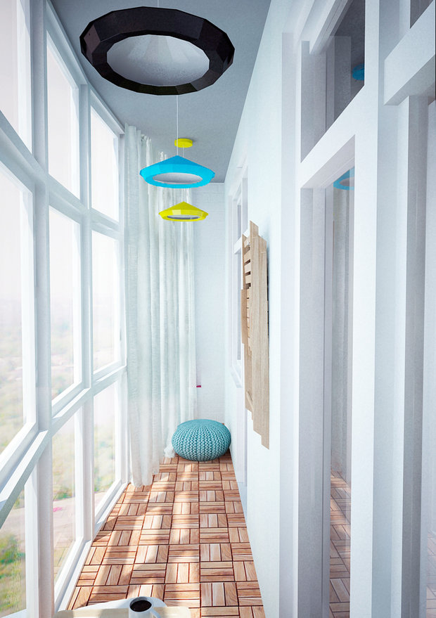 Фотография: Балкон, Терраса в стиле Лофт, Скандинавский, Квартира, Дома и квартиры, IKEA, Проект дня – фото на INMYROOM