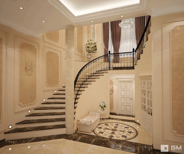 Фото из портфолио Дом в Павловском Посаде – фотографии дизайна интерьеров на INMYROOM