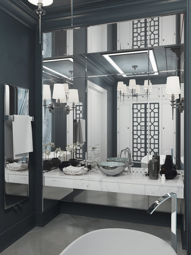 Фото из портфолио Санузел для леди – фотографии дизайна интерьеров на INMYROOM