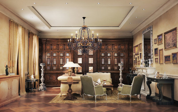 Фото из портфолио Дом_в_Поселке_Стольное – фотографии дизайна интерьеров на INMYROOM
