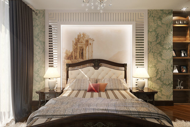 Фото из портфолио Дизайн спальни и детской – фотографии дизайна интерьеров на INMYROOM