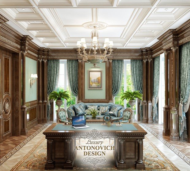 Фото из портфолио Классический стиль в дизайне рабочих кабинетов  – фотографии дизайна интерьеров на INMYROOM