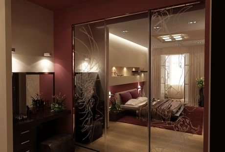 Спальная комната в этническом стиле