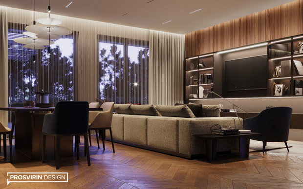 Фото из портфолио WOODLAND – фотографии дизайна интерьеров на INMYROOM