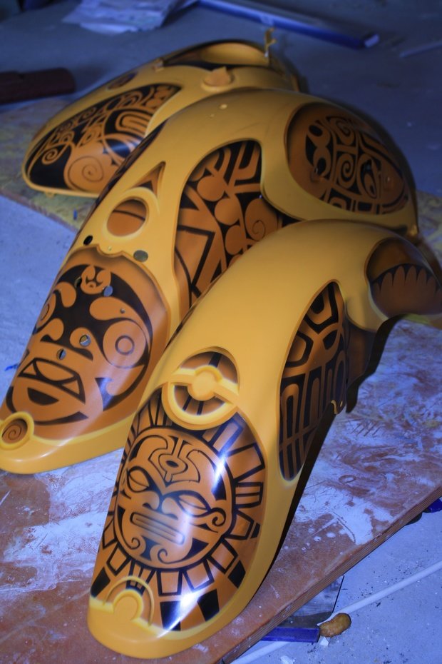 Фото из портфолио Аэрография или другие методы росписи – фотографии дизайна интерьеров на INMYROOM