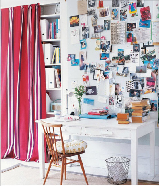 Фотография: Офис в стиле Современный, Декор интерьера, Дом, Декор дома, Системы хранения, Шторы – фото на INMYROOM