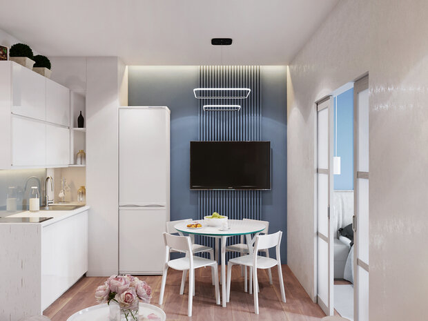 Фото из портфолио  студия в жк _молодежный_ – фотографии дизайна интерьеров на INMYROOM