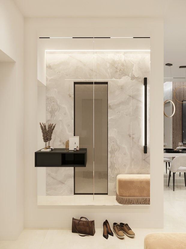 Фото из портфолио ЖК Триколор – фотографии дизайна интерьеров на INMYROOM