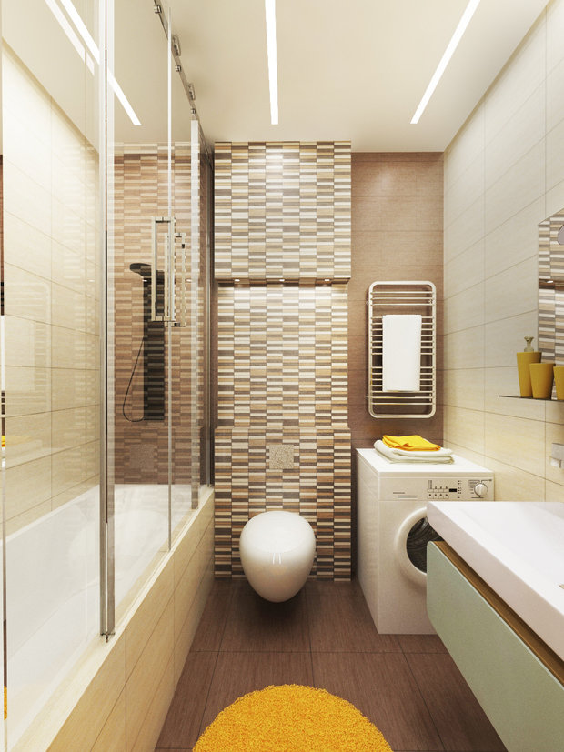 Фото из портфолио Яркая квартира в Подмосковье – фотографии дизайна интерьеров на INMYROOM