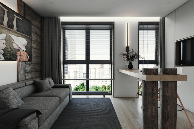 Фото из портфолио Studio in Moscow – фотографии дизайна интерьеров на INMYROOM