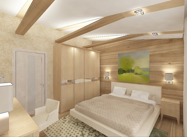 Фото из портфолио Дизайн проект коттеджа. – фотографии дизайна интерьеров на INMYROOM