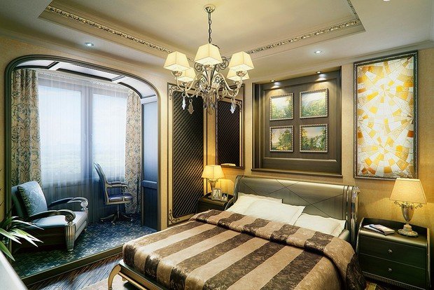 Фото из портфолио Квартира в ар-деко стиле – фотографии дизайна интерьеров на INMYROOM