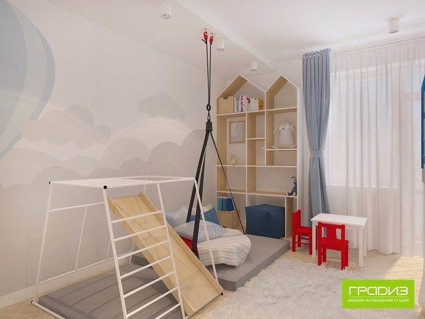 Фото из портфолио Диагонали – фотографии дизайна интерьеров на InMyRoom.ru