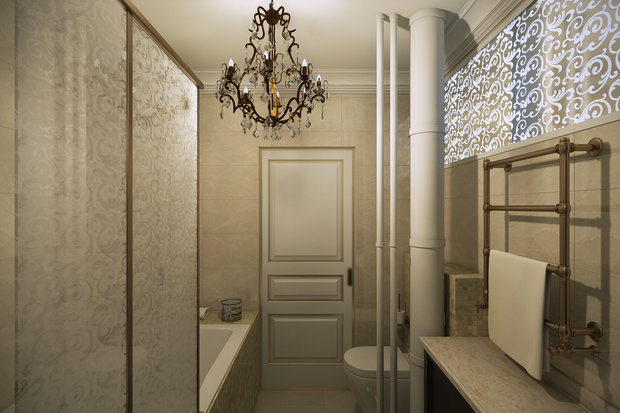 Фото из портфолио Дизайн проект квартиры на Ленинградском шоссе – фотографии дизайна интерьеров на INMYROOM