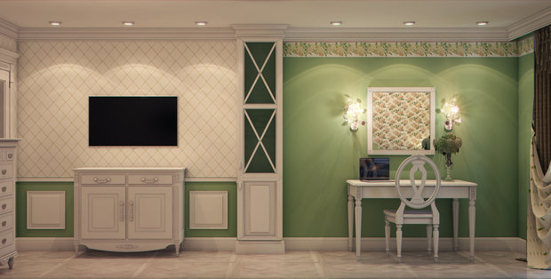 Фотография: Спальня в стиле Классический, Эклектика, Прованс и Кантри, Квартира, Проект недели – фото на INMYROOM