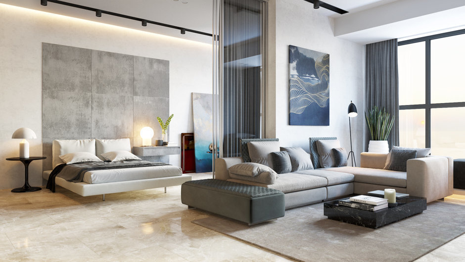 Фотография: в стиле Минимализм, Квартира, Проект дня, Гид, Квартира у моря – фото на INMYROOM Фотография: в стиле Минимализм, Квартира, Проект дня, Гид, Квартира у моря – фото на INMYROOM