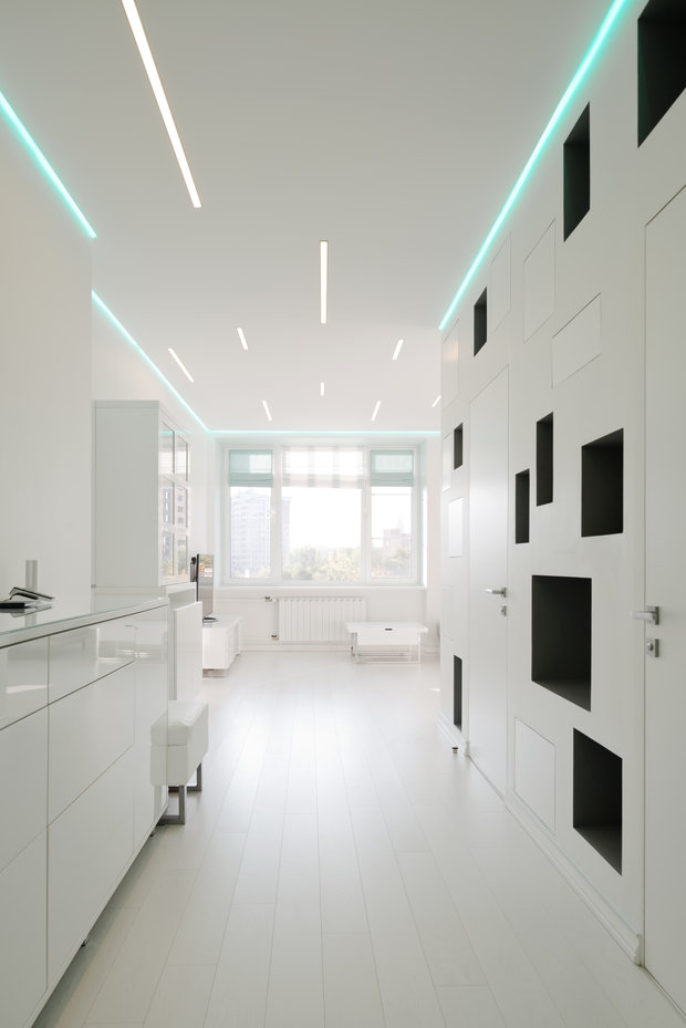 Фото из портфолио Квартир 130 кв.м. в ЖК Мосфильмовский – фотографии дизайна интерьеров на INMYROOM