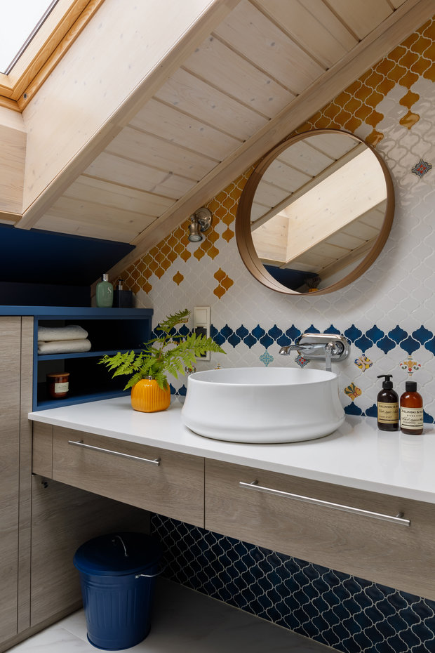 Фотография: Ванная в стиле Прованс и Кантри, Современный, Дом, Проект недели, Дача, Дом и дача, Ленинградская область, 4 и больше, Более 90 метров, Елена Горячева, Студия «Мистер Дизайн» – фото на INMYROOM