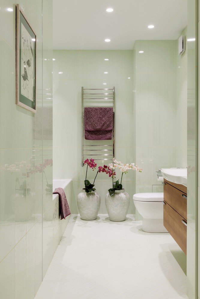 Фотография: Ванная в стиле Классический, Современный, Эклектика, Проект недели, Москва, Дом и дача, Таунхаус, Наталья Тарханова – фото на INMYROOM Фотография: Ванная в стиле Классический, Современный, Эклектика, Проект недели, Москва, Дом и дача, Таунхаус, Наталья Тарханова – фото на INMYROOM