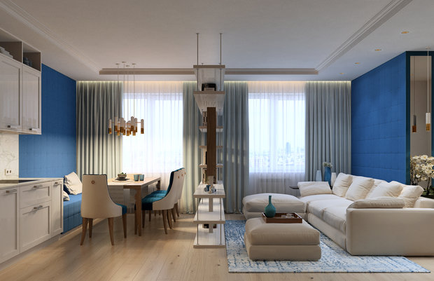 Фото из портфолио Квартира в Самаре – фотографии дизайна интерьеров на INMYROOM