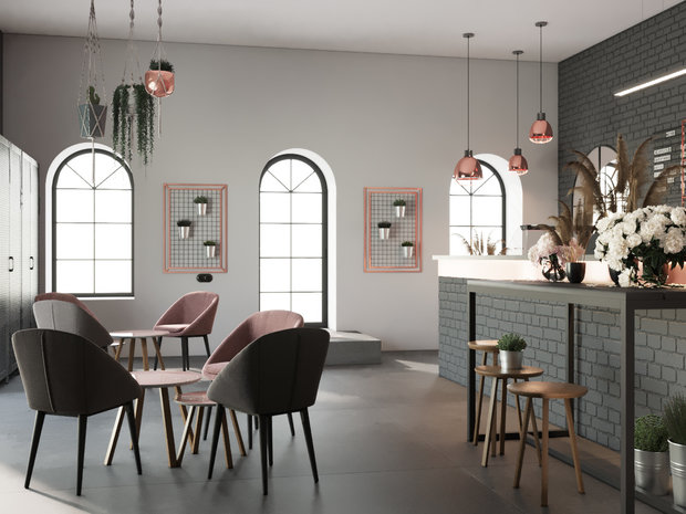 Фото из портфолио Цветочная лавка "LOFT FLOWERS" – фотографии дизайна интерьеров на INMYROOM