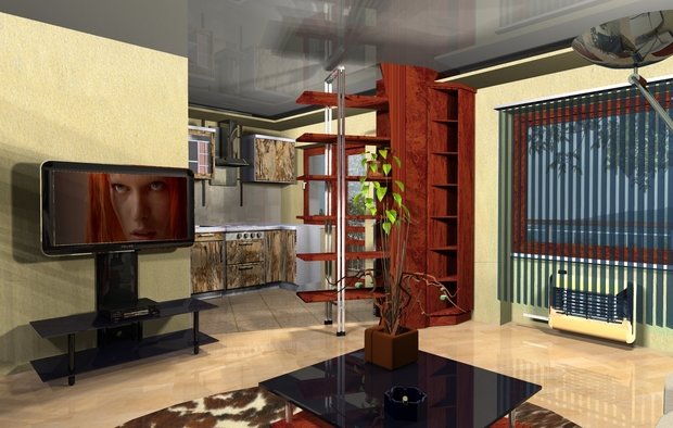 Фото из портфолио Однокомнатная квартира в панельном доме ("Московский проект") – фотографии дизайна интерьеров на INMYROOM