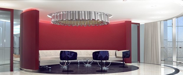 Фото из портфолио Офис компании Лукойл в Дубае. – фотографии дизайна интерьеров на INMYROOM