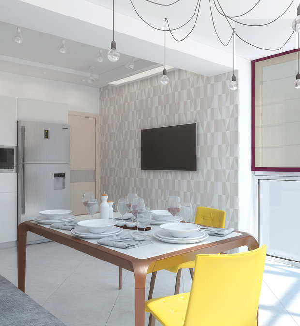 Фото из портфолио lite loft in the city – фотографии дизайна интерьеров на INMYROOM