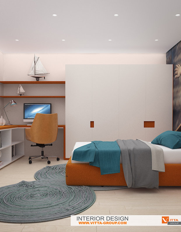 Фото из портфолио Детская: полетели! – фотографии дизайна интерьеров на INMYROOM