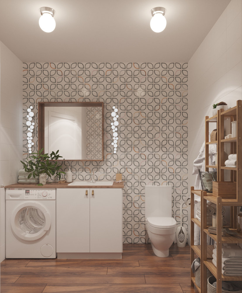 Фотография: Ванная в стиле Скандинавский, Современный, Квартира, Проект недели, Москва, Юлия Чернова, Сталинка, 3 комнаты, 60-90 метров, Алина Ануфриева – фото на INMYROOM Фотография: Ванная в стиле Скандинавский, Современный, Квартира, Проект недели, Москва, Юлия Чернова, Сталинка, 3 комнаты, 60-90 метров, Алина Ануфриева – фото на INMYROOM