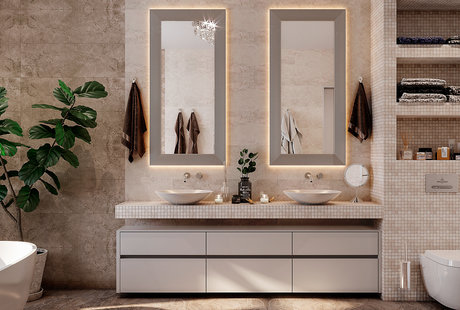 Bathroom in private house