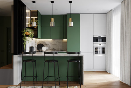 Sunny forest